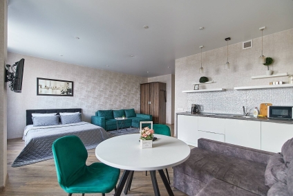 Квартира-студия. Смарт тв. ЧАСЫ от 20 р