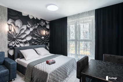 Квартира с дизайнерским ремонтом и смарт тв, метро