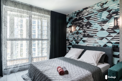 Квартира с дизайнерским ремонтом у метро, смарт тв