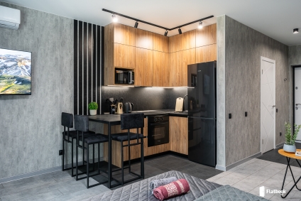 Квартира с дизайнерским ремонтом и смарт тв, метро