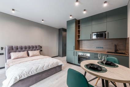 Дизайнерская студия в новом жилом комплексе