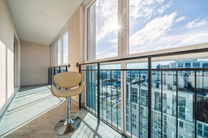 Панорамный вид, 19 этаж!