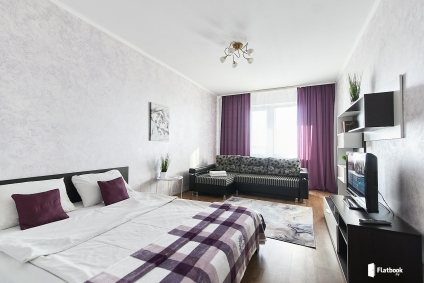 Апартаменты с шикарным видом на город.