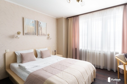 Уютная квартира с отдельной спальней.