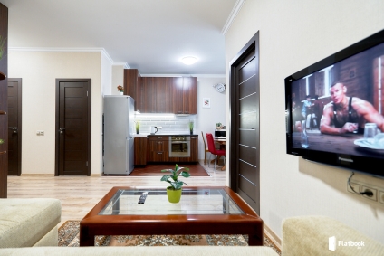 Уютная евродвушка, 24 этаж!!! Часы от 30 р/ сутки!