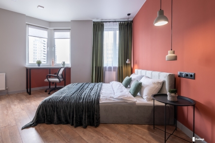 Стильные апартаменты рядом с метро Грушевка