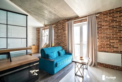 Видовая квартира в стиле лофт