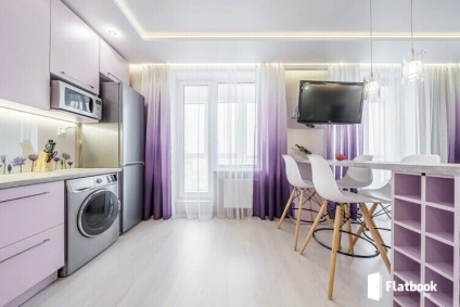 Квартира с видом на нац библиотеку