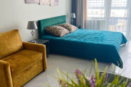 Уютная, чистая квартира-студия в новом доме