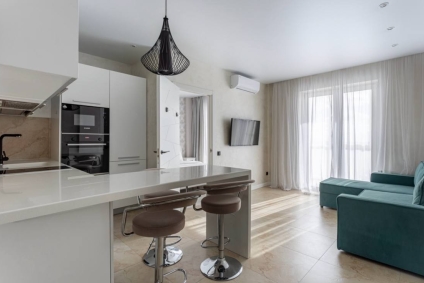 Уютная, атмосферная квартира, с красивым видом из окна.