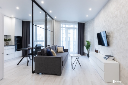 Апартаменты Black&White в элитном ЖК Комфорт Парк