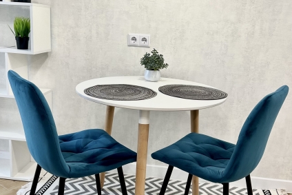 Квартира-студия в новом доме с хорошим ремонтом.