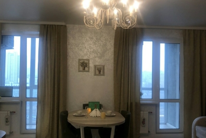 Уютная, светлая, новая квартира-студия