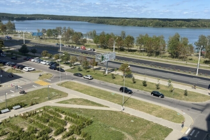 Уютная квартира с прекрасным видом из окон.