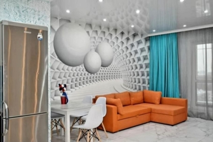 Уютная, атмосферная квартира, с красивым видом из окна.