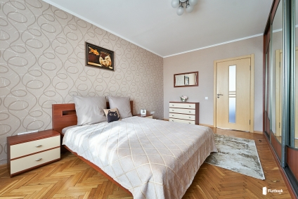 Большая квартира (78 кв.м) рядом с водохранилищем