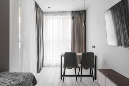 Новая, светлая студия для Вашего отдыха.